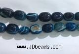 CNG8317 15.5 inches 15*20mm nuggets striped agate beads wholesale