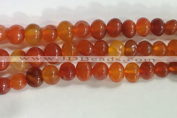 CNG8331 15.5 inches 10*12mm nuggets agate beads wholesale