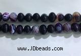 CNG8381 15.5 inches 12*16mm nuggets striped agate beads wholesale