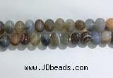 CNG8387 15.5 inches 12*16mm nuggets striped agate beads wholesale