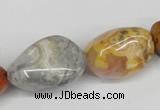 CNG86 15.5 inches 12*14mm - 25*30mm nuggets agate gemstone beads