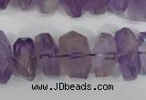 CNG861 15.5 inches 10*14mm – 13*20mm faceted nuggets amethyst beads