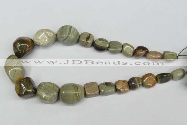 CNG87 15.5 inches 13*18mm - 25*30mm nuggets jasper gemstone beads