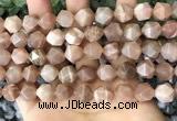 CNG8755 15.5 inches 12mm faceted nuggets moonstone beads wholesale