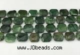 CNG8823 15.5 inches 16mm - 20mm faceted freeform african jade beads