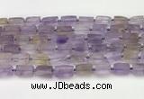 CNG8847 15.5 inches 8*12mm - 10*16mm nuggets matte ametrine beads