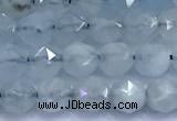 CNG9101 15 inches 4mm faceted nuggets aquamarine beads