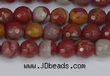 CNJ309 15.5 inches 6mm faceted round noreena jasper beads