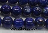 CNL1002 15.5 inches 8mm round A grade natural lapis lazuli beads