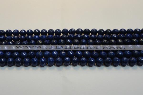 CNL1052 15.5 inches 7.5mm - 8mm round AB grade natural lapis lazuli beads