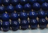 CNL1054 15.5 inches 7.5mm - 8mm round A+ grade natural lapis lazuli beads