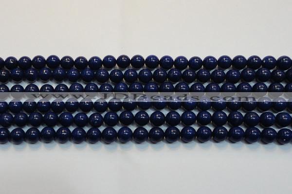 CNL1056 15.5 inches 7.5mm - 8mm round AAA grade natural lapis lazuli beads