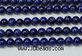 CNL1251 15.5 inches 4mm round natural lapis lazuli beads