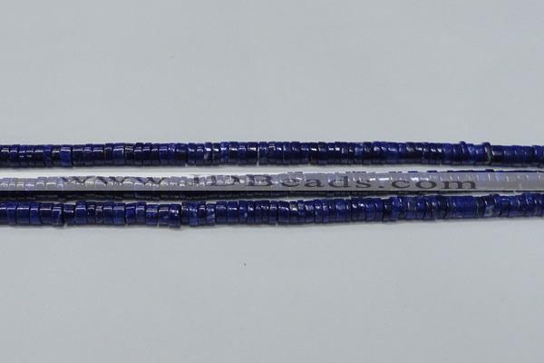 CNL1266 15.5 inches 4*7mm tyre natural lapis lazuli beads