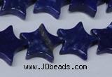 CNL1286 15.5 inches 18mm star natural lapis lazuli beads