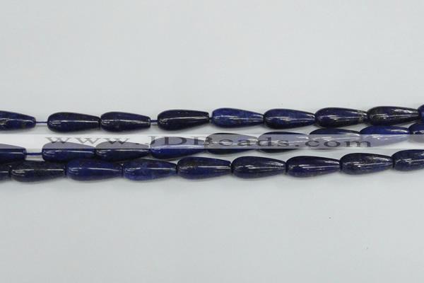 CNL1512 15.5 inches 8*22mm teardrop lapis lazuli beads wholesale