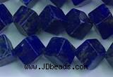 CNL1670 15.5 inches 7*7mm cube lapis lazuli gemstone beads