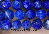 CNL1715 15.5 inches 5mm faceted round lapis lazuli beads