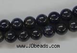 CNL207 15.5 inches 8mm round natural lapis lazuli beads wholesale