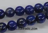 CNL216 15.5 inches 10mm round A+ grade natural lapis lazuli beads