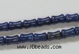 CNL238 15.5 inches 6*8mm bamboo shape natural lapis lazuli beads wholesale