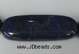 CNL489 15.5 inches 18*48mm oval natural lapis lazuli gemstone beads