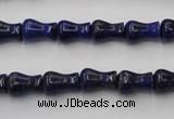 CNL630 15.5 inches 8*12mm vase-shaped natural lapis lazuli beads