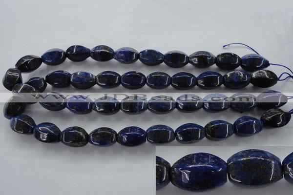 CNL637 15.5 inches 13*19mm star fruit shaped natural lapis lazuli beads