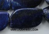 CNL650 15.5 inches 21*38mm marquise natural lapis lazuli beads