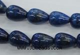 CNL901 15.5 inches 10*14mm teardrop natural lapis lazuli gemstone beads