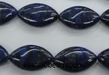 CNL952 15.5 inches 12*20mm marquise natural lapis lazuli gemstone beads