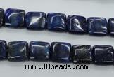 CNL961 15.5 inches 10*10mm square natural lapis lazuli gemstone beads