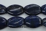 CNL980 15.5 inches 16*20mm flat drum natural lapis lazuli gemstone beads