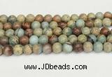 CNS333 15.5 inches 10mm round serpentine jasper beads wholesale