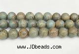 CNS338 15.5 inches 20mm round serpentine jasper beads wholesale