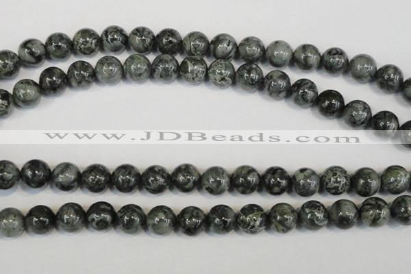 CNS403 15.5 inches 10mm round natural serpentine jasper beads