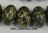 CNS517 15.5 inches 14*20mm rondelle natural serpentine jasper beads