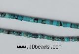 CNT18 16 inches 2-3mm heishi natural turquoise beads wholesale