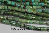 CNT215 15.5 inches 2.5*3mm heishi natural turquoise beads wholesale