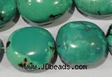 CNT269 15.5 inches 20*22mm - 26*30mm nuggets natural turquoise beads