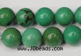 CNT355 15.5 inches 14mm round turquoise beads wholesale