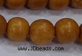 CNW05 15.5 inches 12mm round nangka wood beads wholesale