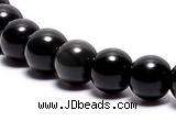 COB01 15 inches 6mm round black obsidian gemstone beads wholesale