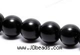 COB02 15 inches 8mm round black obsidian gemstone beads wholesale