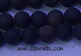 COB277 15.5 inches 4mm round matte golden obsidian beads wholesale