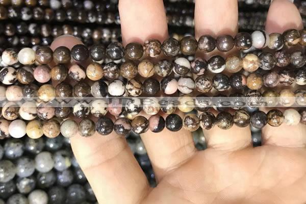 COJ350 15.5 inches 4mm round outback jasper beads wholesale