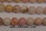 COP1002 15.5 inches 6mm round natural pink opal gemstone beads