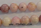 COP1063 15.5 inches 12mm round natural pink opal gemstone beads