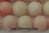 COP1229 15.5 inches 12mm round Chinese pink opal beads wholesale