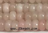 COP1236 15.5 inches 2.5*4mm rondelle Chinese pink opal beads